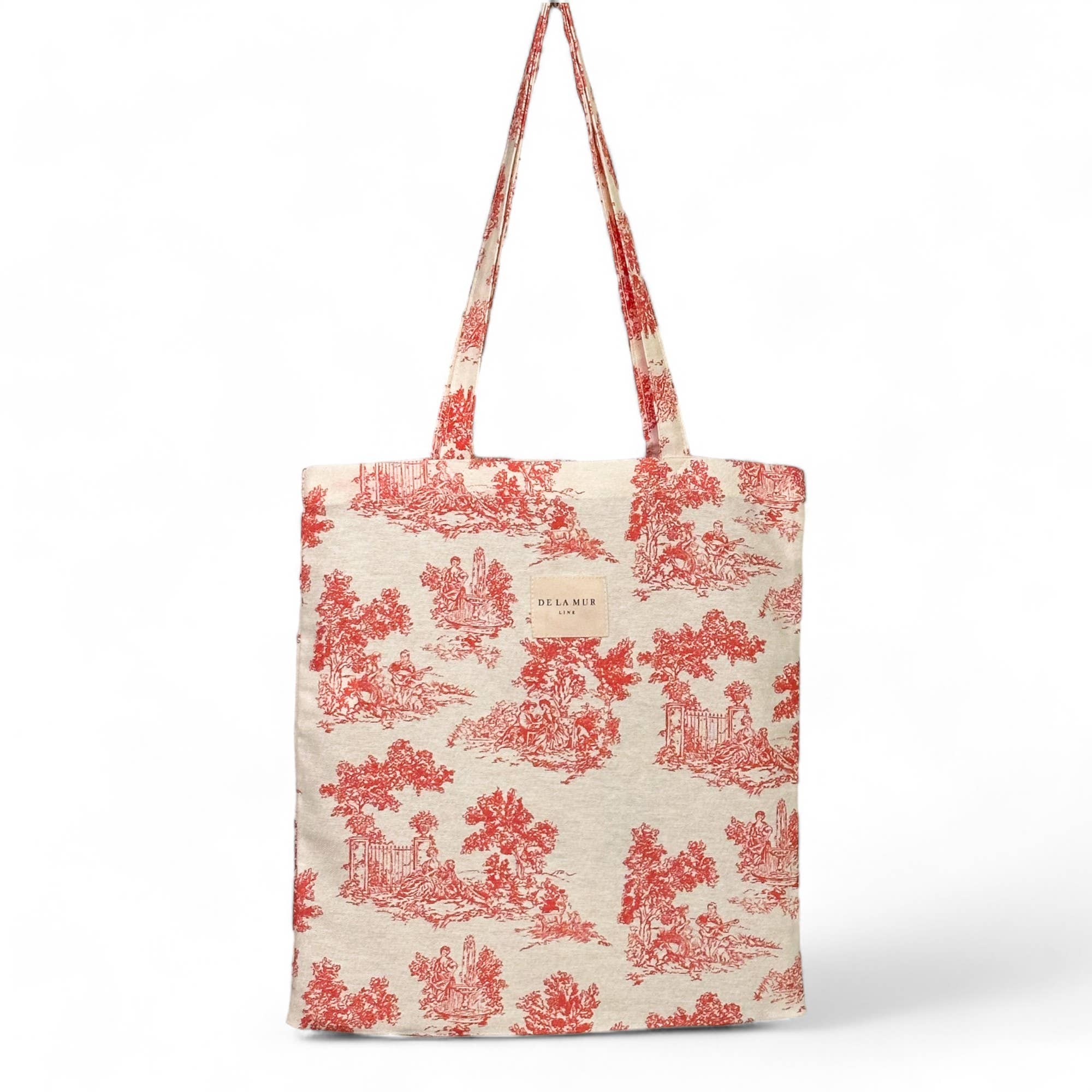 The Valencia Tote - Coral - Baxter Avenue
