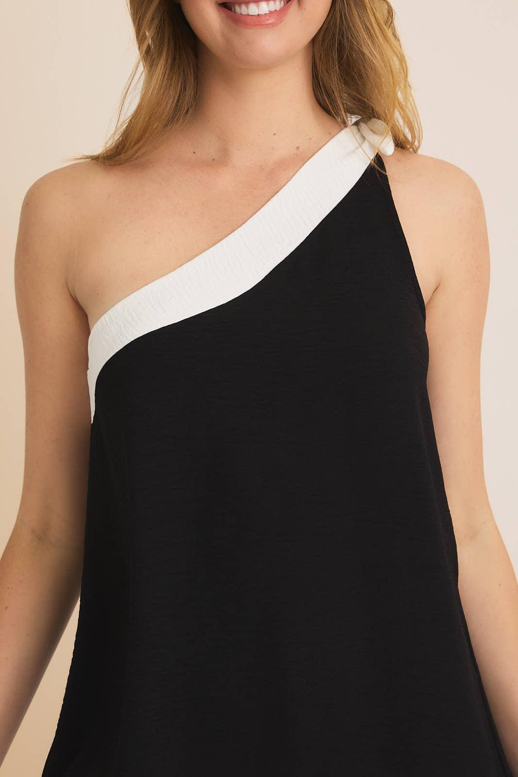 The Stella One Shoulder Dress - Baxter Avenue