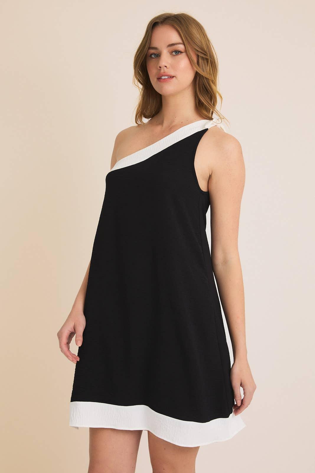 The Stella One Shoulder Dress - Baxter Avenue
