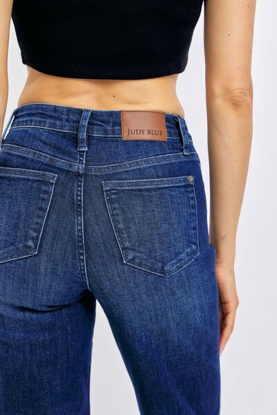 Tummy Control Straight Jeans - Baxter Avenue