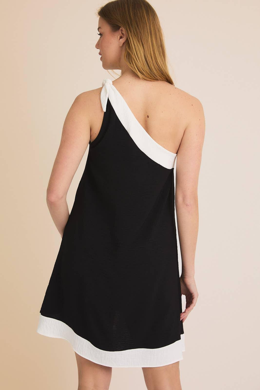 The Stella One Shoulder Dress - Baxter Avenue