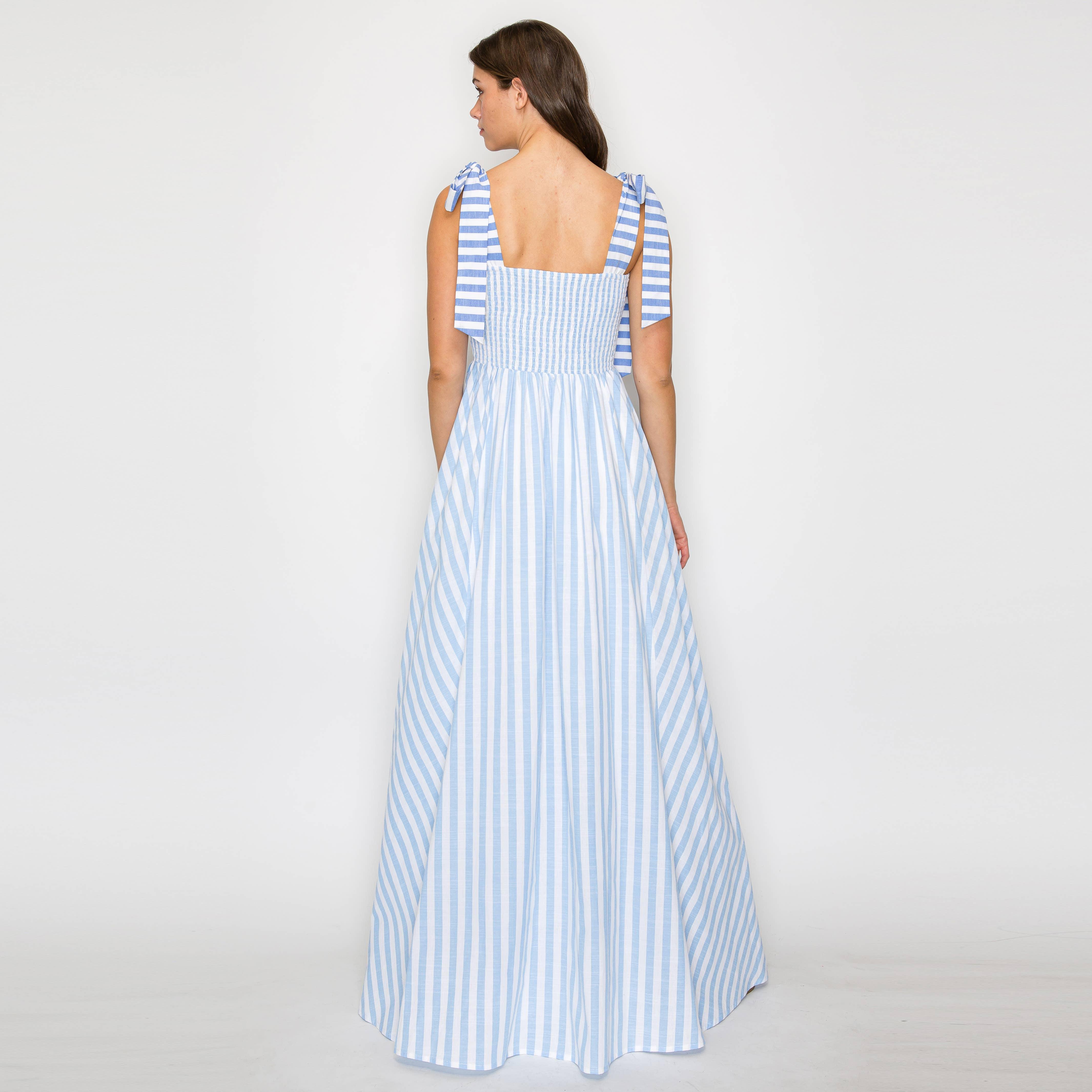 The Dreamy Blue Maxi Dress - Baxter Avenue