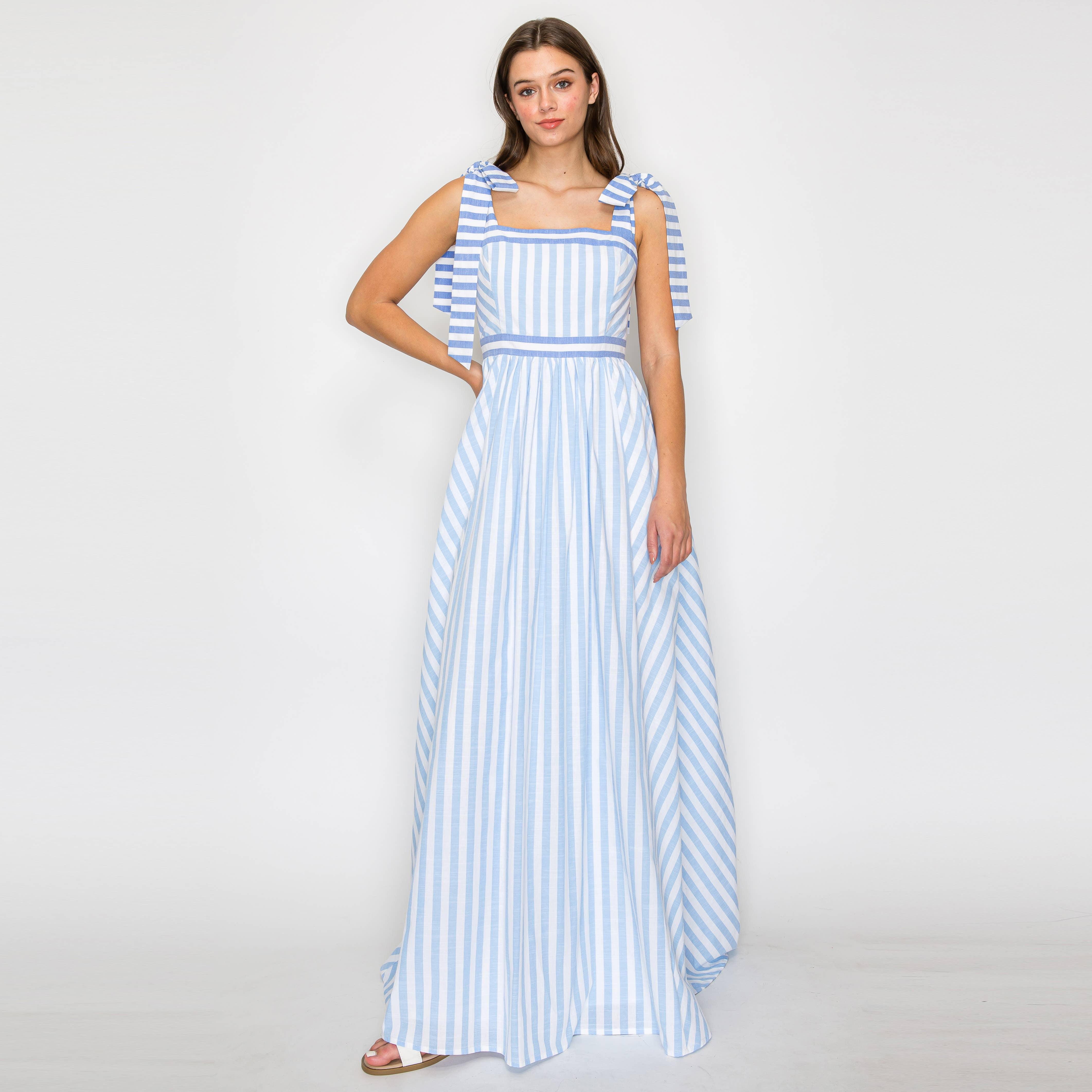 The Dreamy Blue Maxi Dress - Baxter Avenue