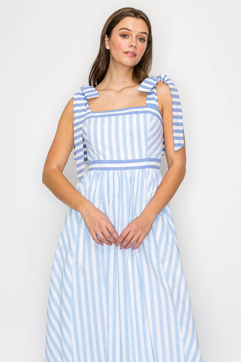 The Dreamy Blue Maxi Dress - Baxter Avenue