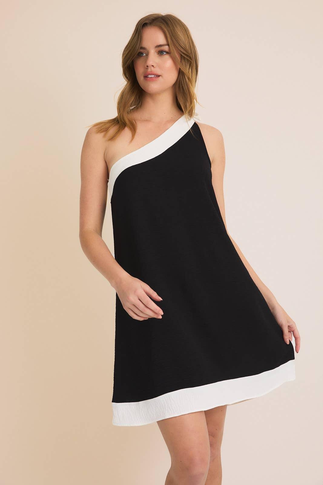 The Stella One Shoulder Dress - Baxter Avenue