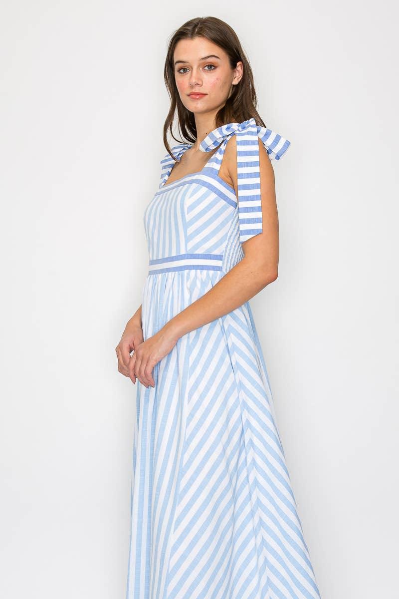The Dreamy Blue Maxi Dress - Baxter Avenue