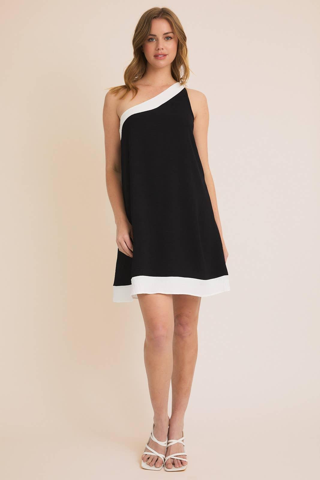 The Stella One Shoulder Dress - Baxter Avenue
