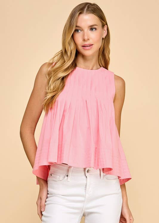 The Lola Sleeveless Top - Baxter Avenue