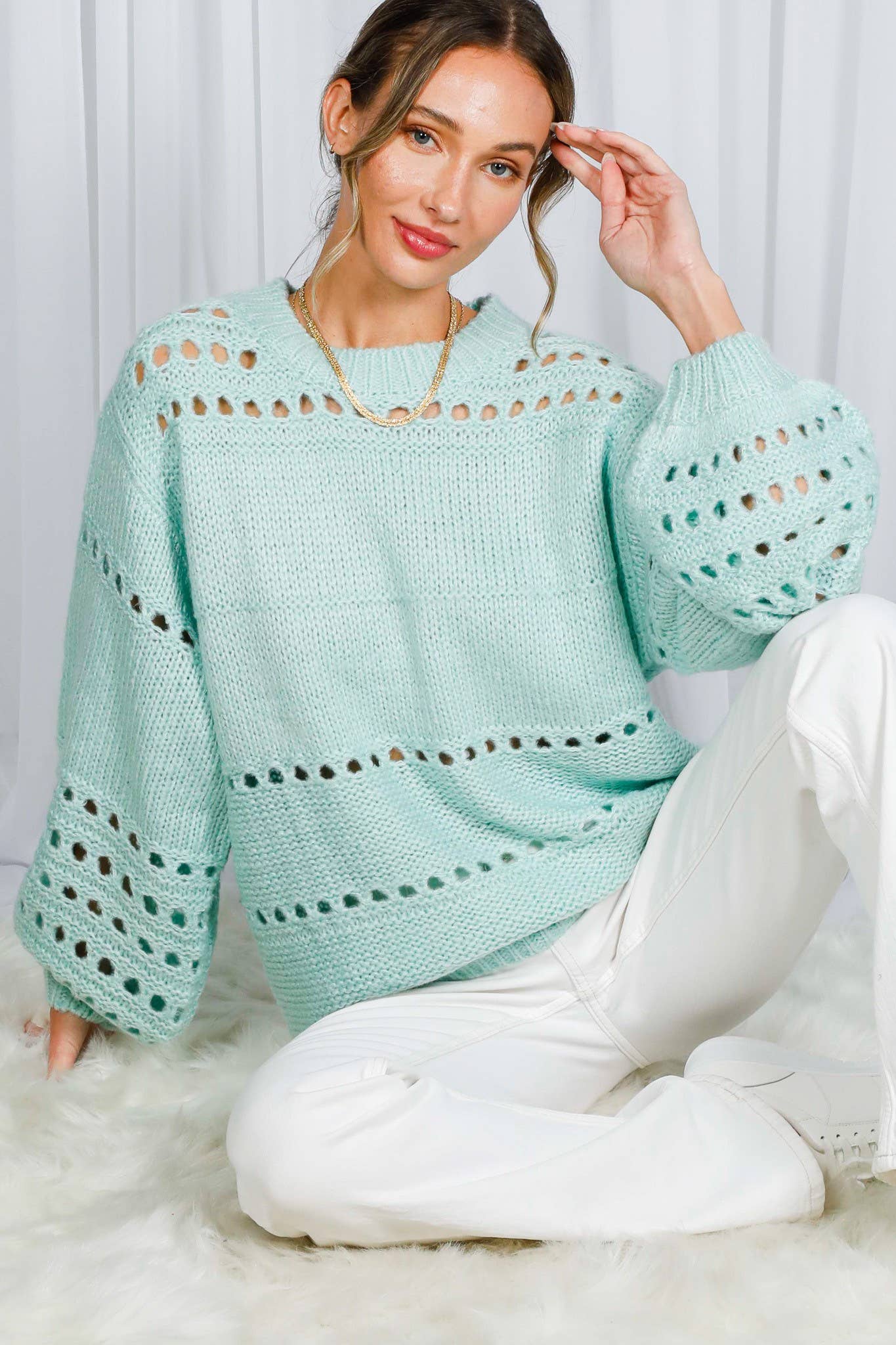 The Teri Spring Sweater - Baxter Avenue