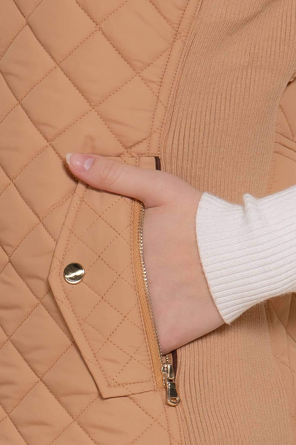 The Shannon Quilted Vest - Baxter Avenue