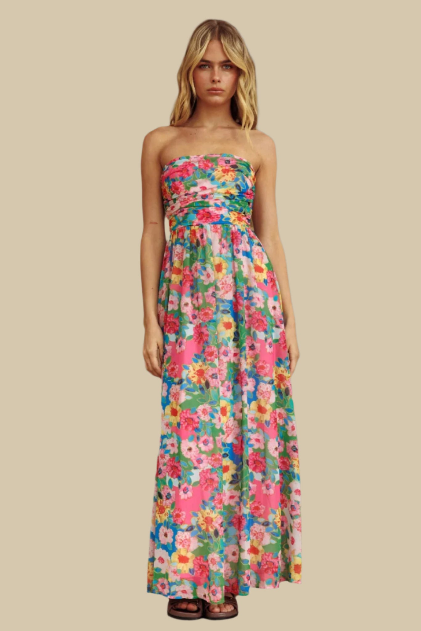 The Livy Floral Maxi Dress - Baxter Avenue