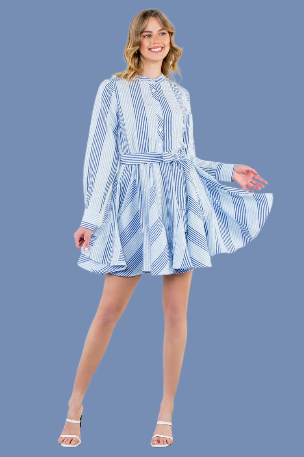 The Kerri Striped Dress - Baxter Avenue